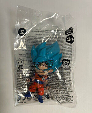 Burger King Dragon Ball Super Goku Toy Figure in Sealed Bag, 2026